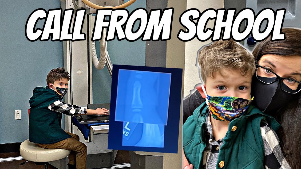 BOY GETS BROKEN HAND AT SCHOOL
