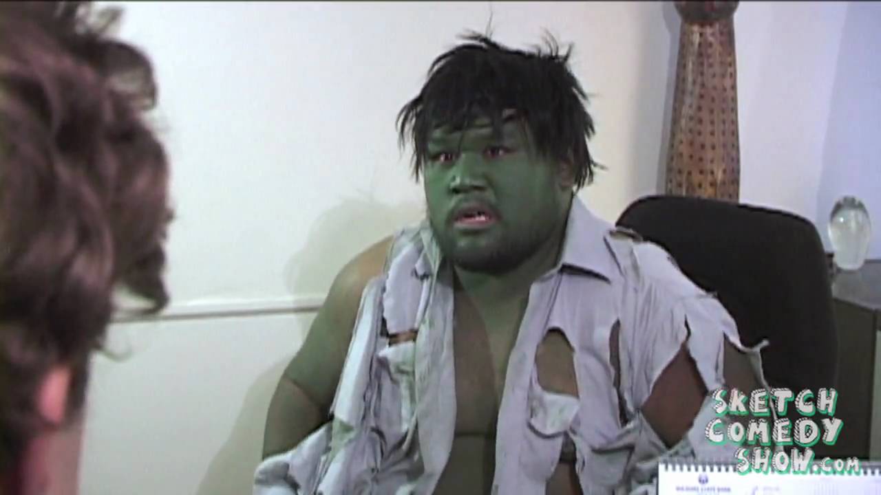 Hulk Delayed - Incredible Hulk Parody - SketchComedyShow.com
