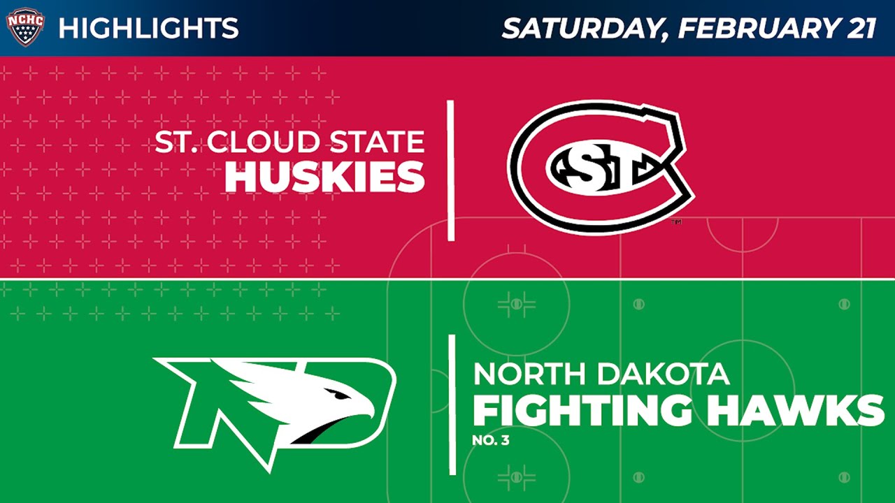 2-21-26 St. Cloud State at North Dakota Highlights