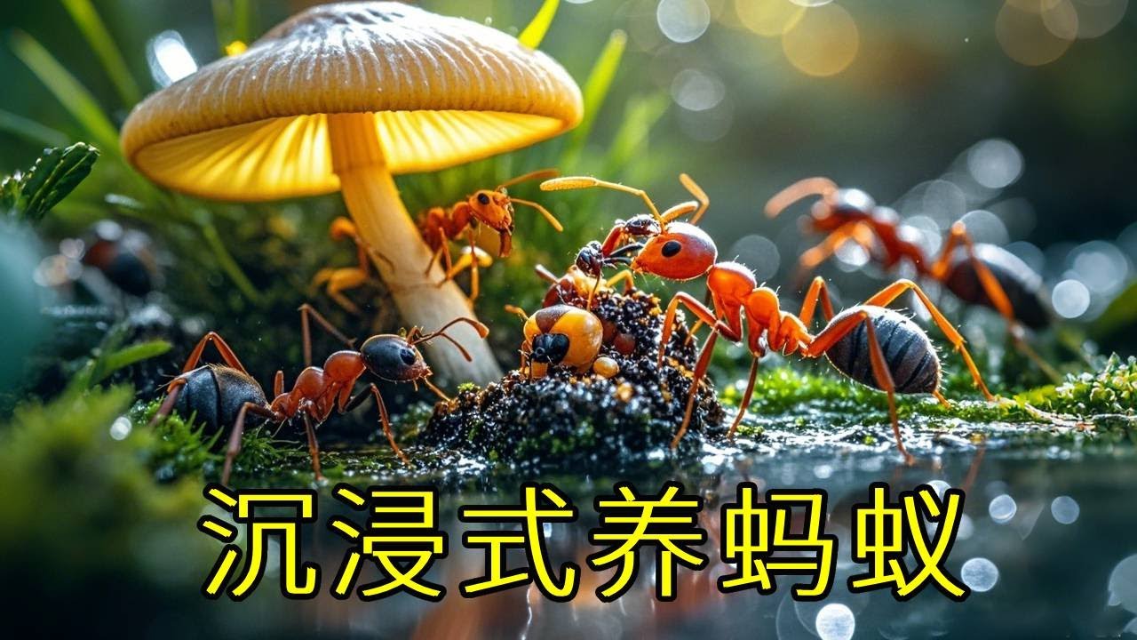 心血来潮养一窝蚂蚁，没想到逐渐变成蚂蚁帝国！【天野侠】