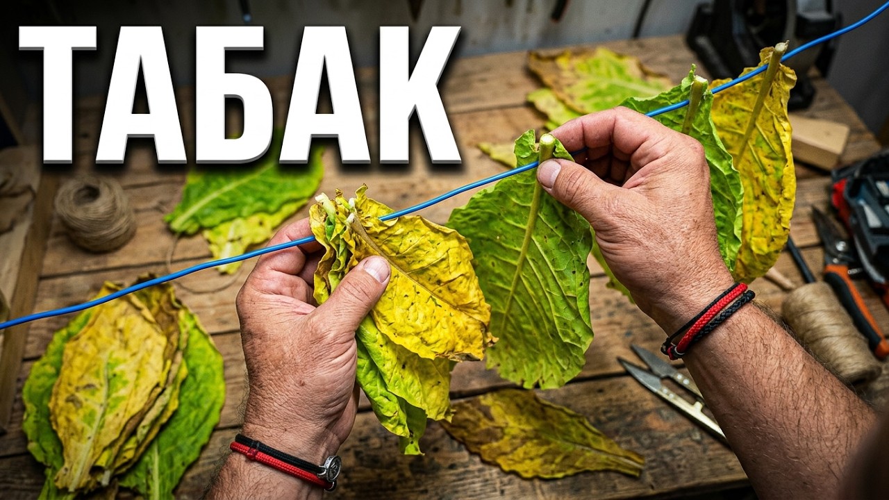 Секреты сушки табака. #cigars #tobaccofreelife