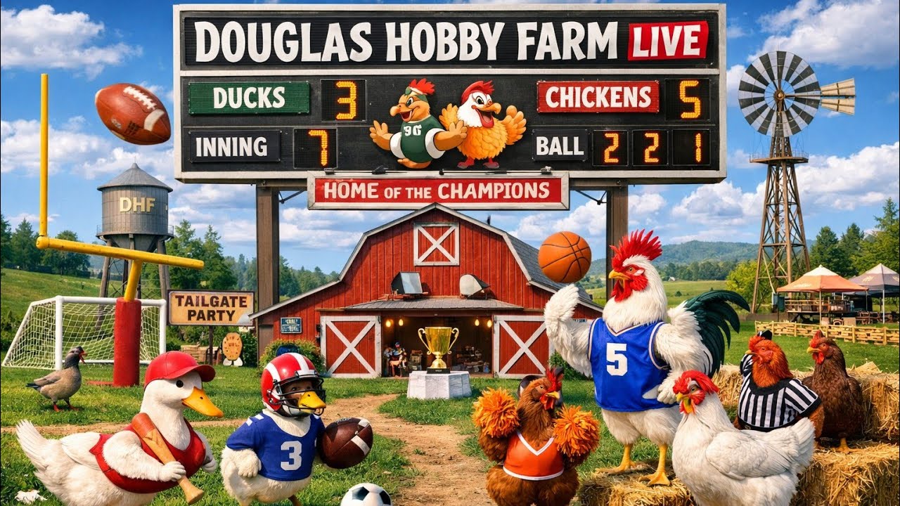 Thursday Cluckers & Quackers / LIVE Coop Cam