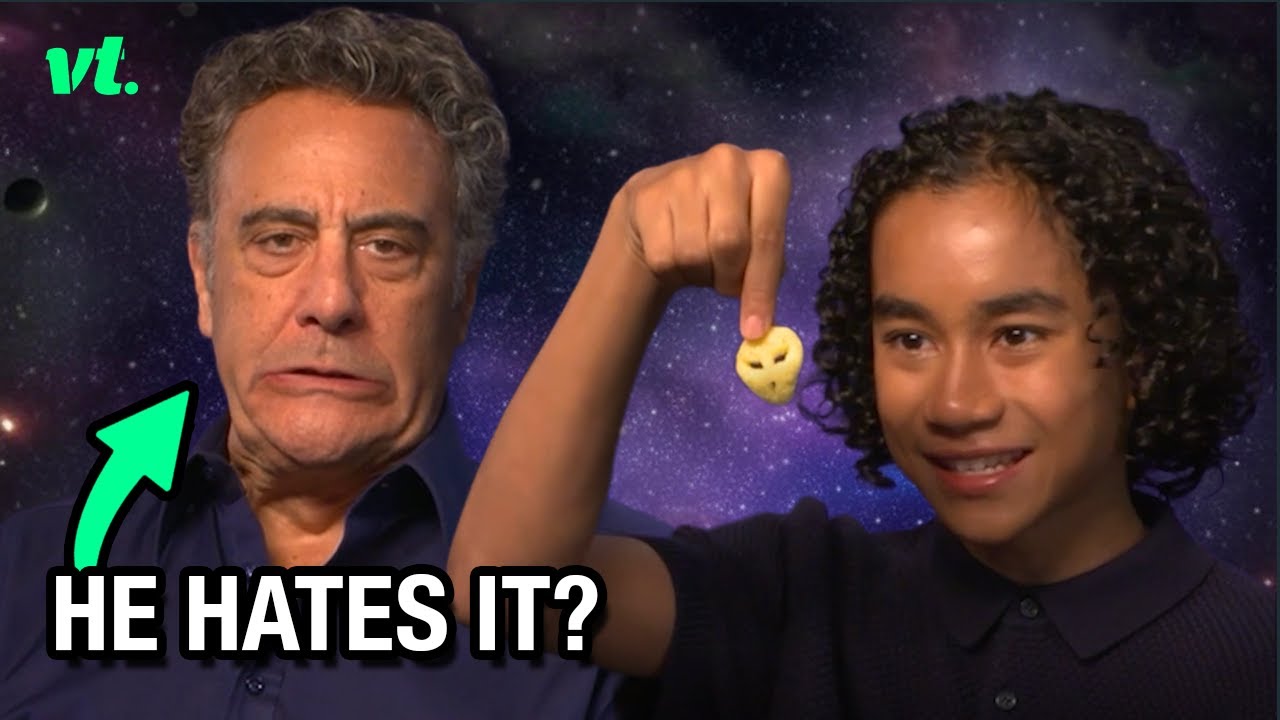 Elio's Stars Try Weird Snacks... And Brad Garrett HATES Them 😂🇬🇧
