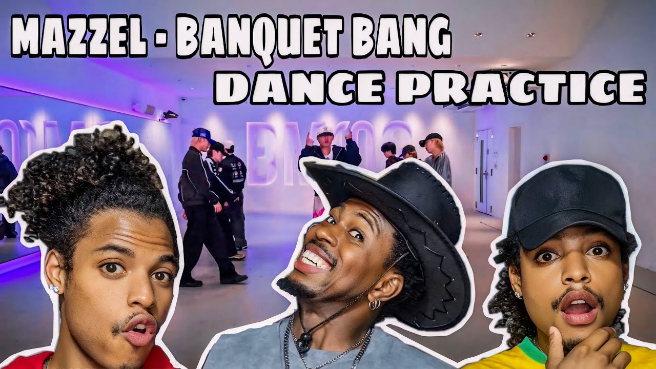 MAZZEL - BANQUET BANG [ТАНЦЕВАЛЬНАЯ ПРАКТИКА] ВИДЕО РЕАКЦИИ