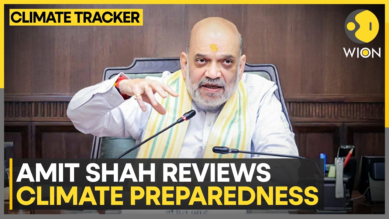 Indian Climate: Amit Shah Reviews National Climate Preparedness Amid Rising Extreme Weather Risks