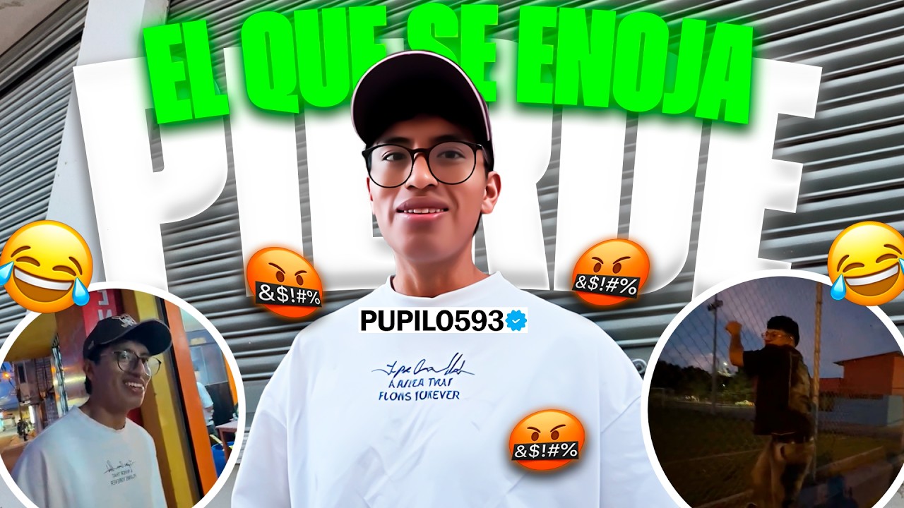 PUPILO593 Y LOS CHANCHOS ¡EL QUE SE ENOJA PIERDE!! 😂🔥 *termina mal* | PUPILO593
