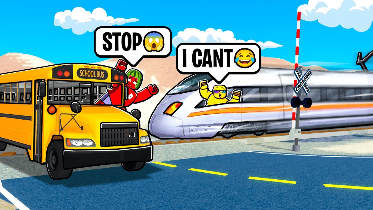 Testing TRAINS In Roblox