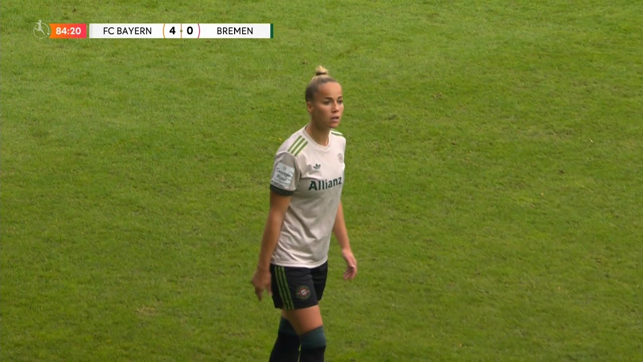 Giulia Gwinn&acute;s 150th Game vs Werder Bremen (04/10/2025) HD 1080i