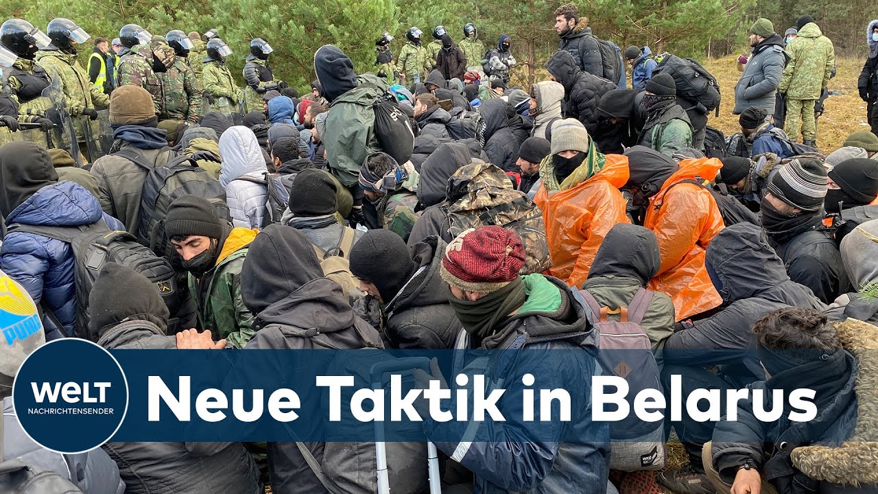 POLNISCHE EU-AUSSENGRENZE: Belarus soll hunderte Menschen durch den Zaun gezwungen haben