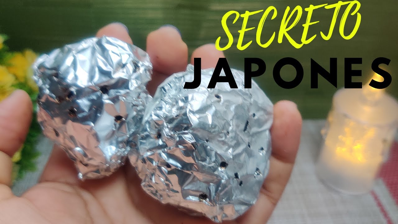 Coloca estas Bolitas de ALUMINIO en tu CASA como lo hacen los JAPONESES