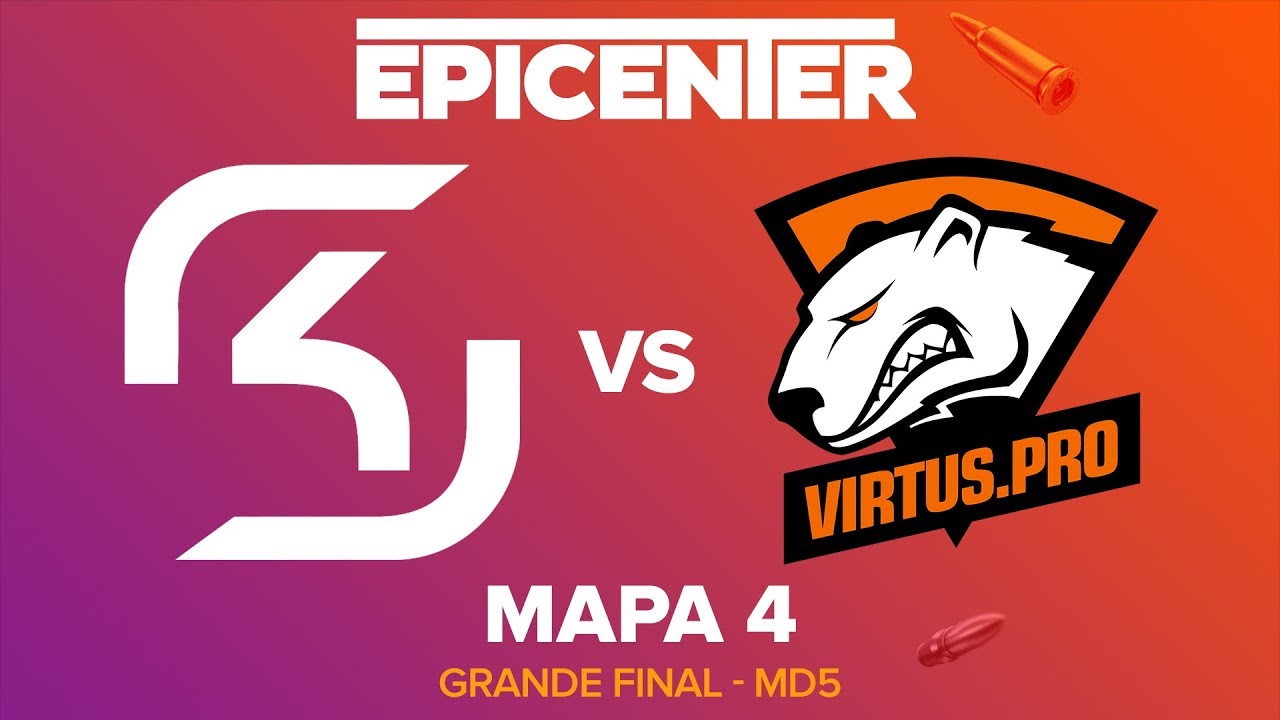 EPICENTER 2017 - SK Gaming vs. Virtus.Pro (Mapa 4 - Cache) - Narração PT-BR