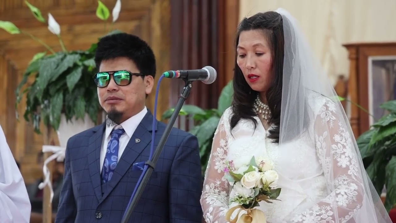 Rapei Makung wed Vineeta Awungshi || 8/ dec. / 2023 ||