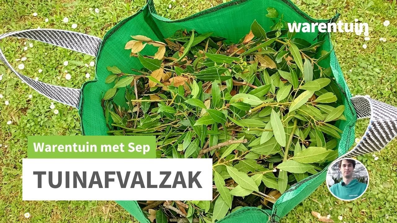 Hoe gebruik ik een Tuinafvalzak?