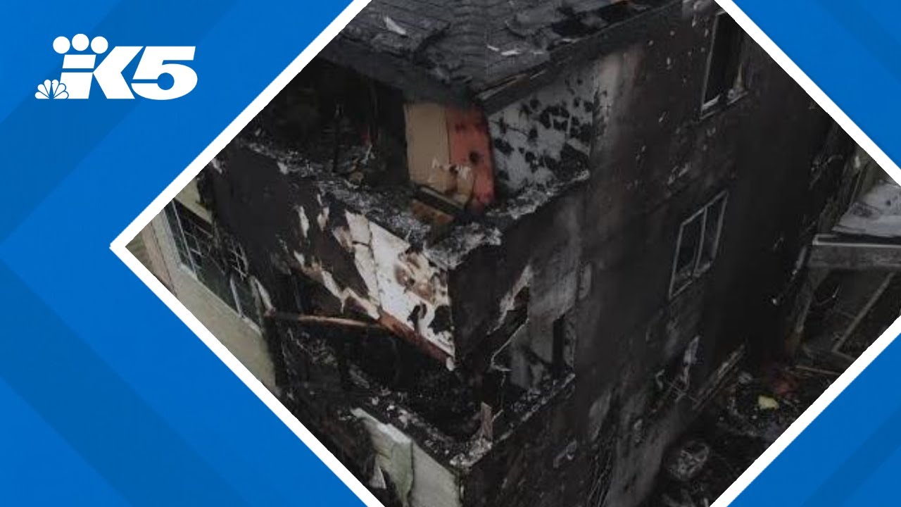 Residents describe escaping fire that damaged 2 Seattle apartment buildings