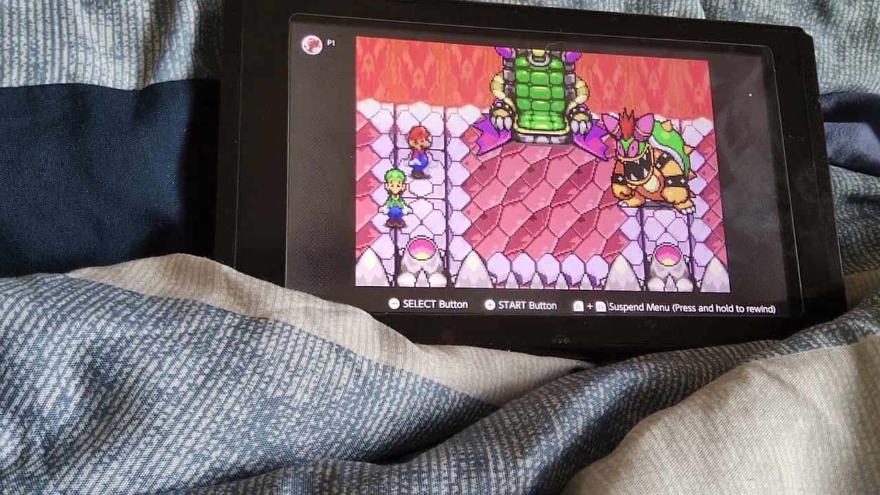 Mario and Luigi Superstar Saga final boss at level 41 + credits