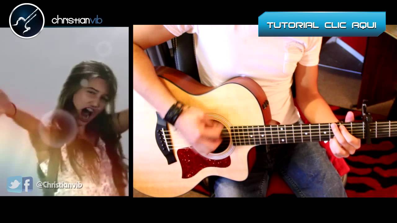 Mi Persona Favorita - RIO ROMA - Guitarra Acustico Cover Demo Christianvib
