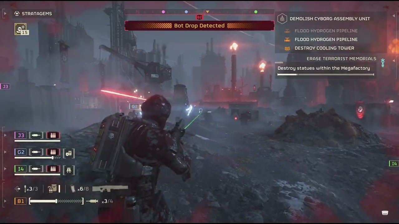 HELLDIVERS 2: Trying to be stealthy