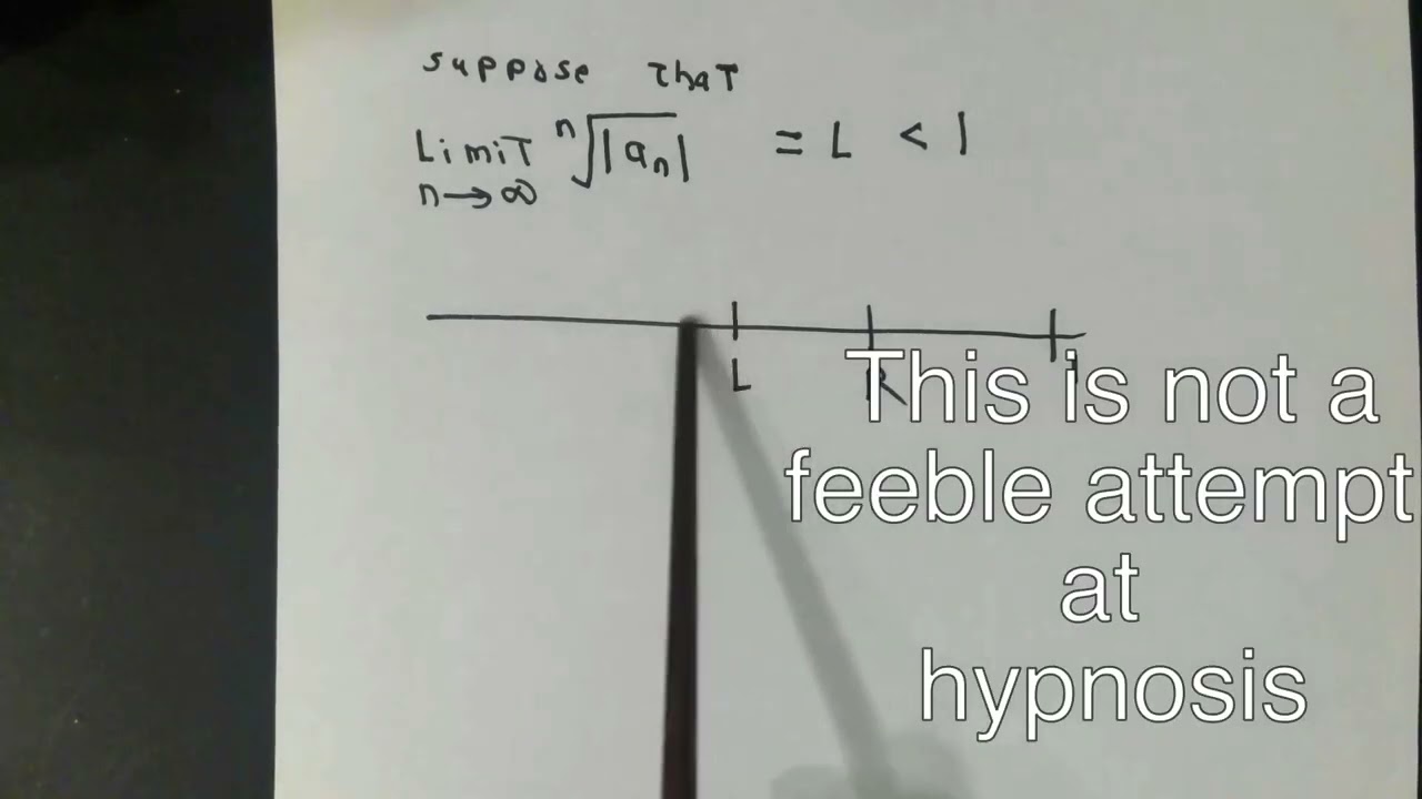 Calculus Two The root and ratio tests
