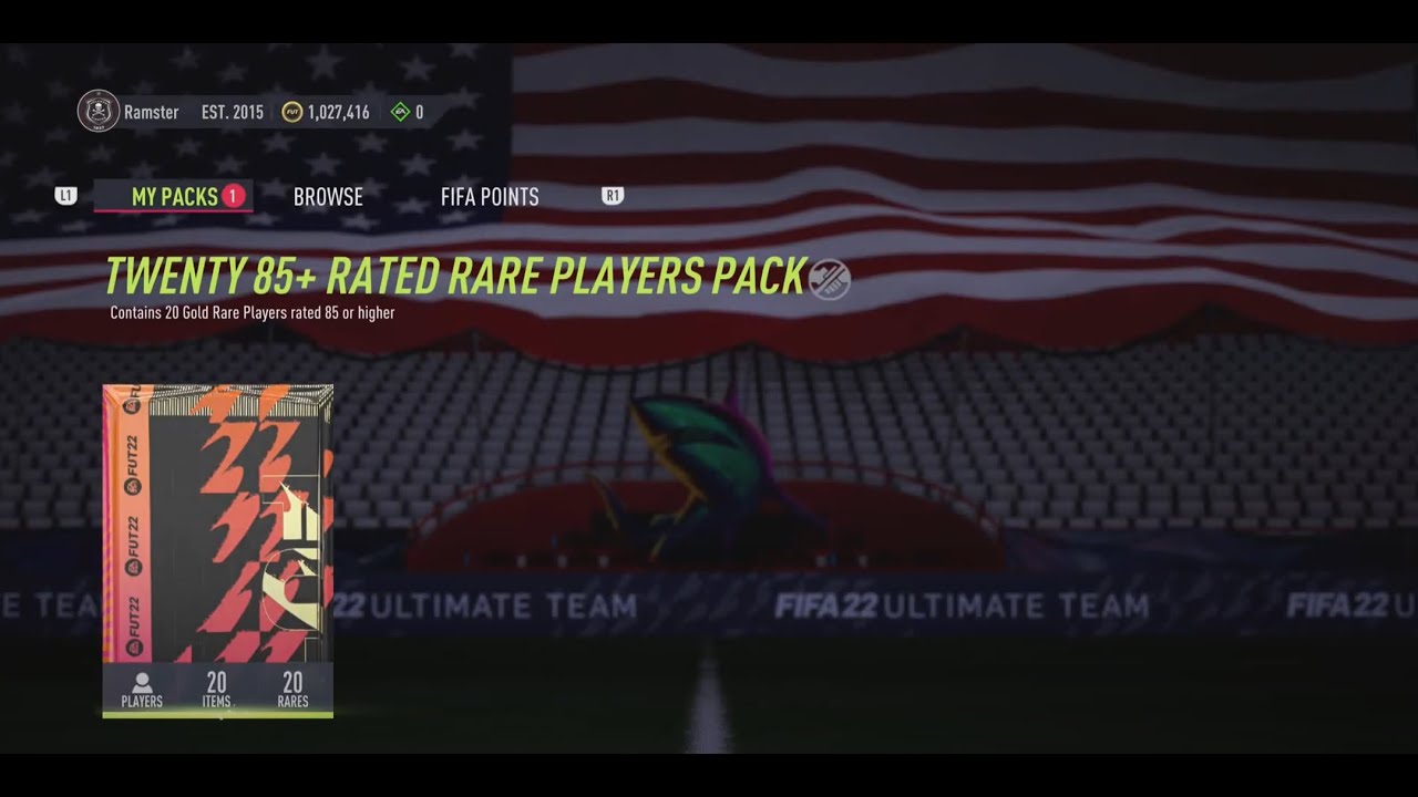 FIFA 22: 85x20 pack!! SO MANY SPECIAL CARDS
