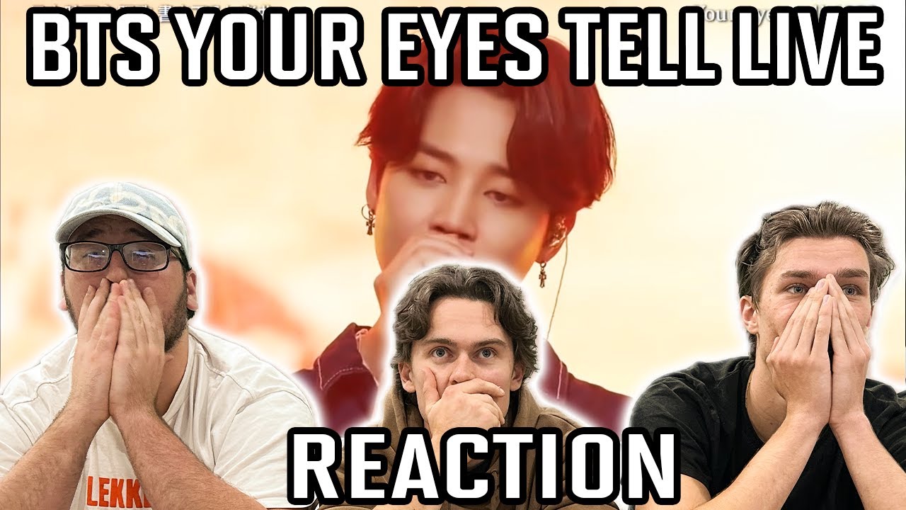 K-POP NEWBIES WATCH BTS YOUR EYES TELL LIVE!
