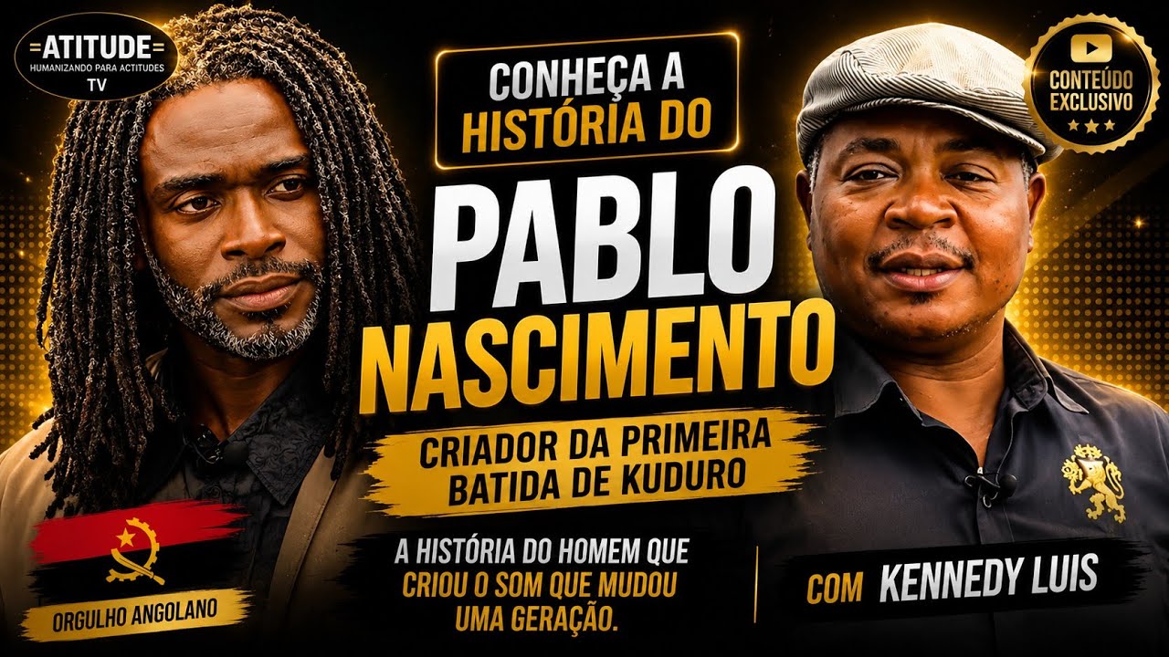Conheça trajetória do Pablo Nascimento. O homem que tocou o primeiro kuduro. Kennedy Luis