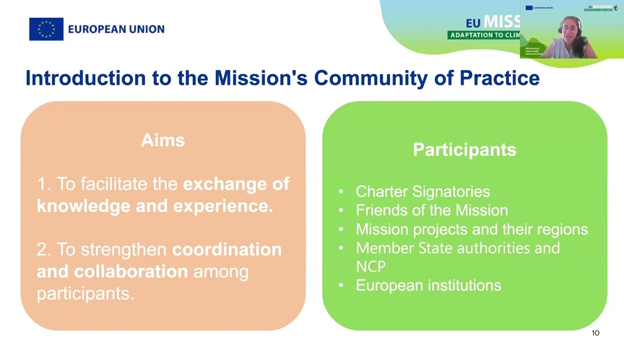 Third Mission Projects Seminar: Introducing New Projects to the EU Mission Community