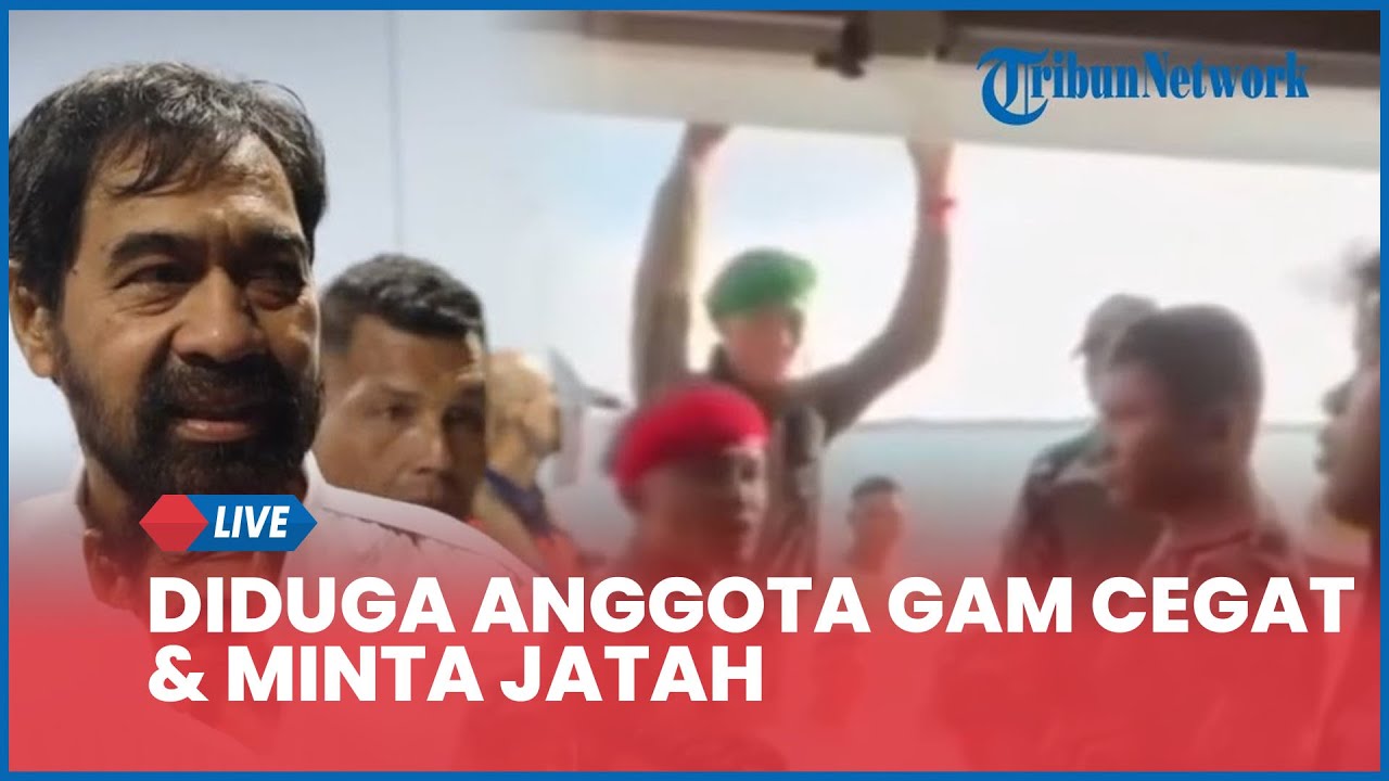 🔴Geger Video Diduga Anggota Gerakan Aceh Merdeka Cegat & Minta Jatah Bantuan, TNI: Arogan, Bukan GAM