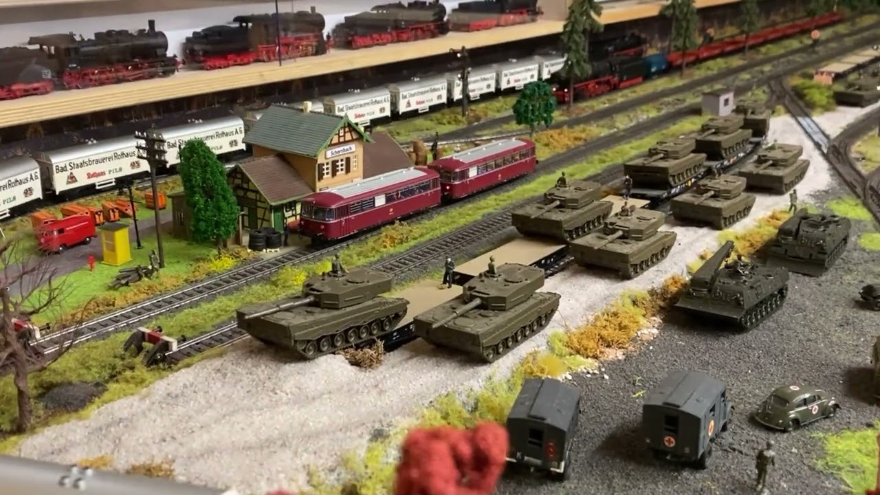 #15 Eisenbahnanlage H0 Automatikbetrieb und Betriebswerk D