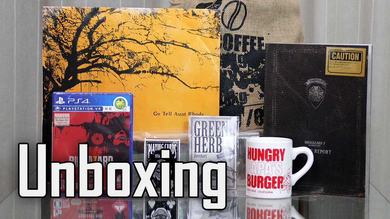 Resident Evil 7 - Edición Coleccionista Japonesa - Unboxing