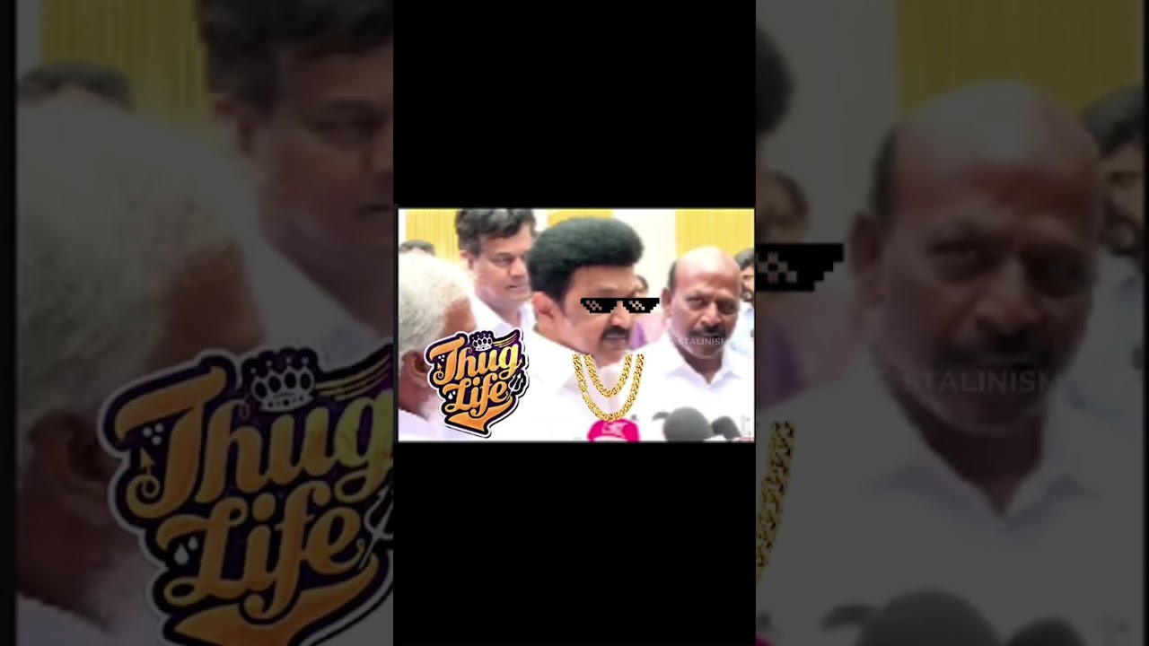 mk Stalin thug Life/ tamilnadu cm mk Stalin/DMK WhatsApp status #tamilnadu