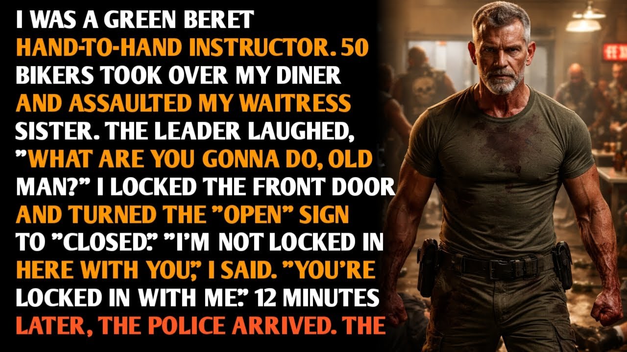 I WAS A GREEN BERET HAND-TO-HAND INSTRUCTOR...