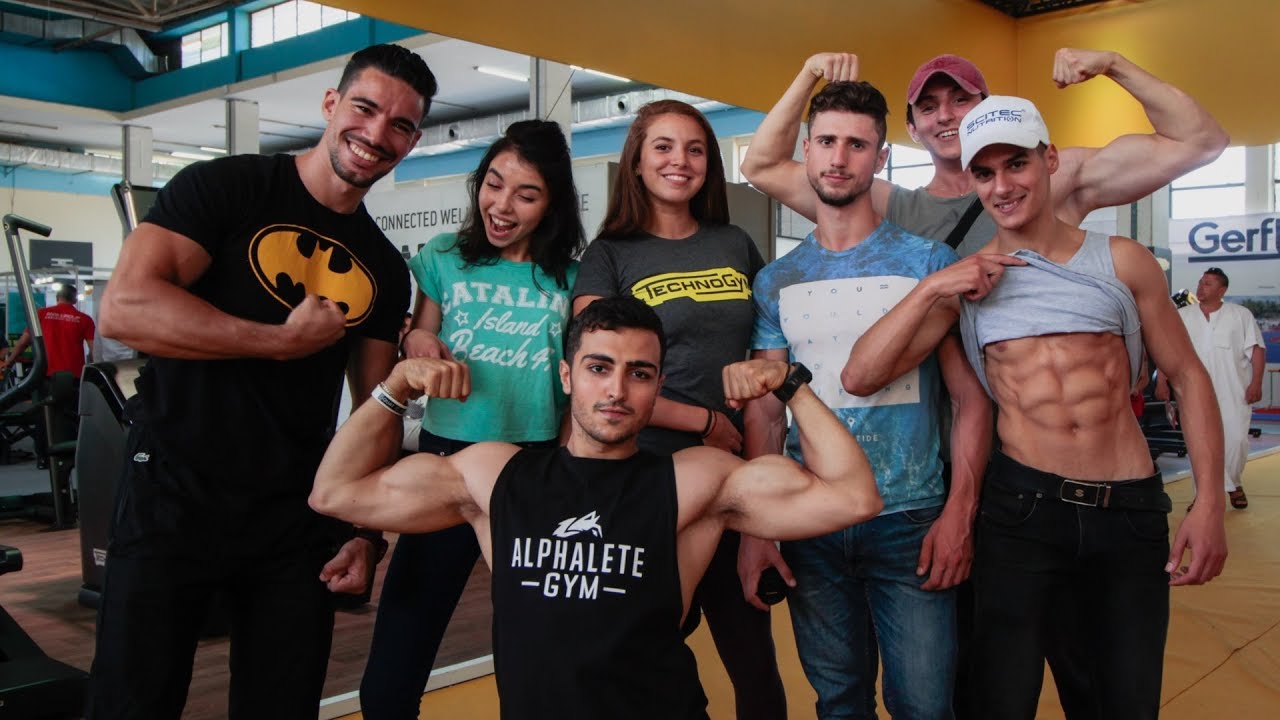 Salon Du Fitness Deuxième Edition Alger | Leg Day w/ Arm Aesthetics