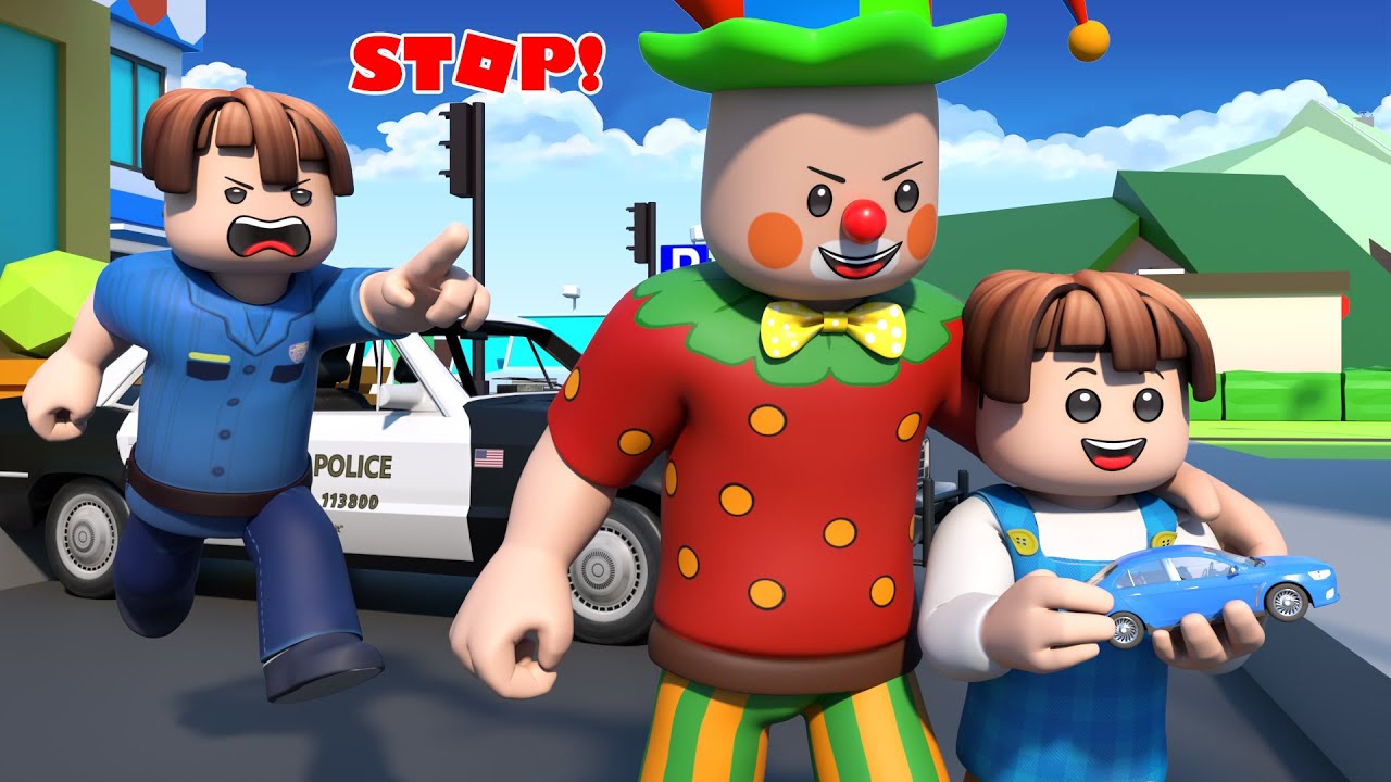 ROBLOX Brookhaven 🏡RP: Полиция преследует незнакомца, опасность! | Roblox Master
