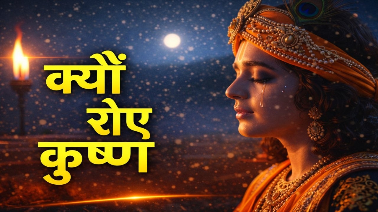 जानिए क्यों रोते थे कृष्ण हर रात | राधा से बिछड़ने का दर्द विरह जिसने तोड़ दिया मन…💔