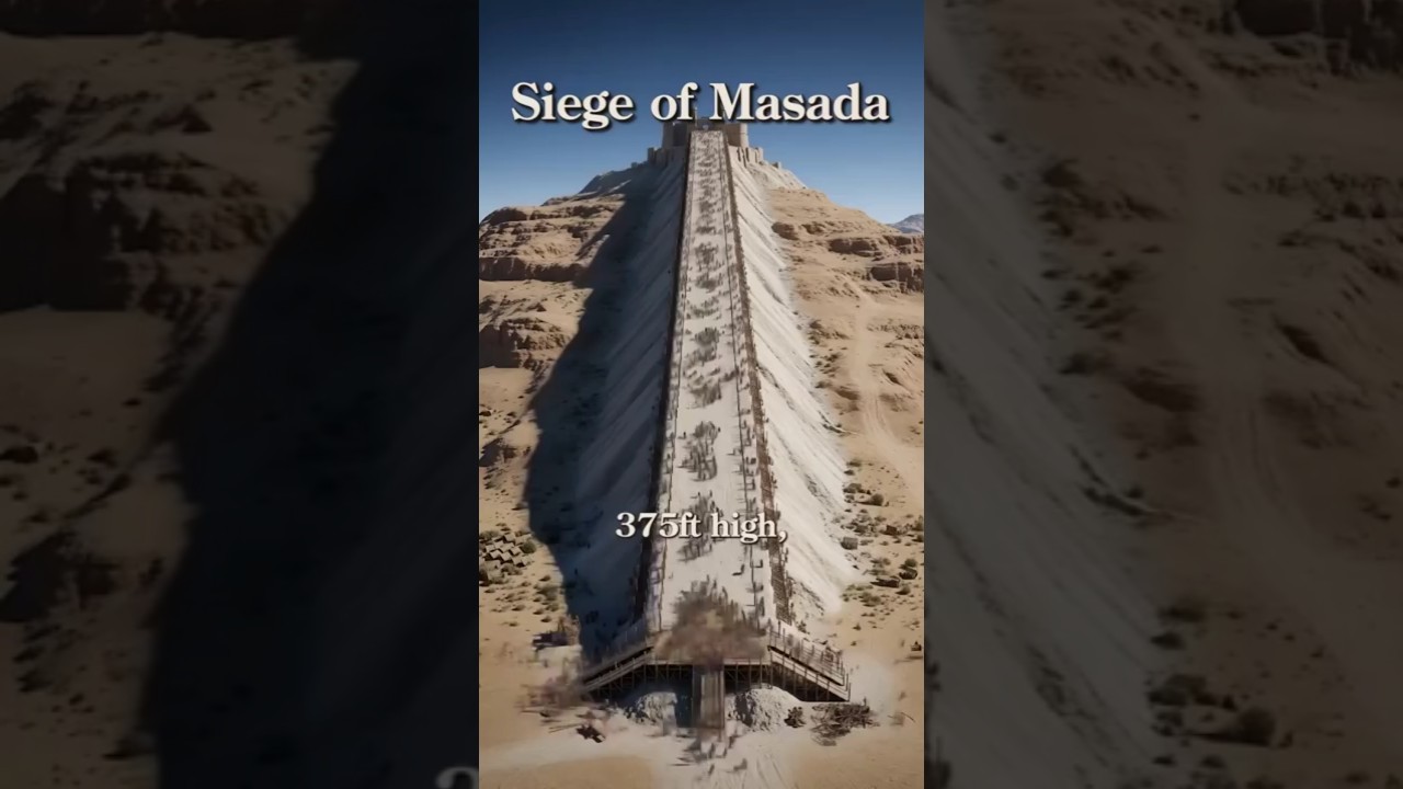 Римляне ПОСТРОИЛИ ГОРУ, чтобы завоевать крепость #история #древнийрим #инженерное дело