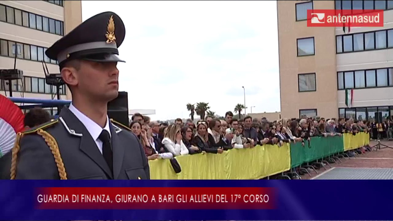 10 maggio 2019 - Guardi di Finanza, giurano a Bari gli allievi del 17° corso