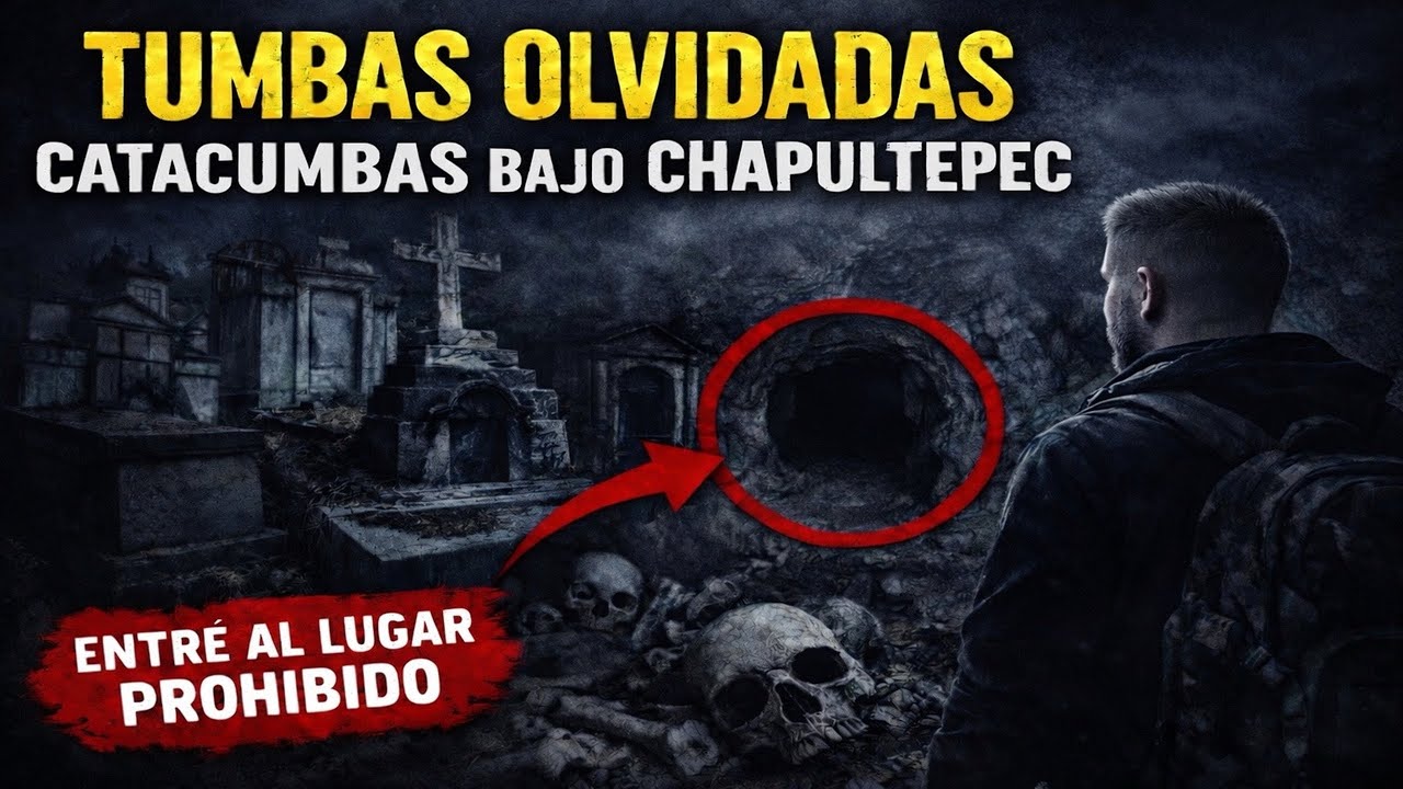 Entré al lugar que Chapultepec esconde… restos humanos bajo el bosque #LUGARESDETERROR
