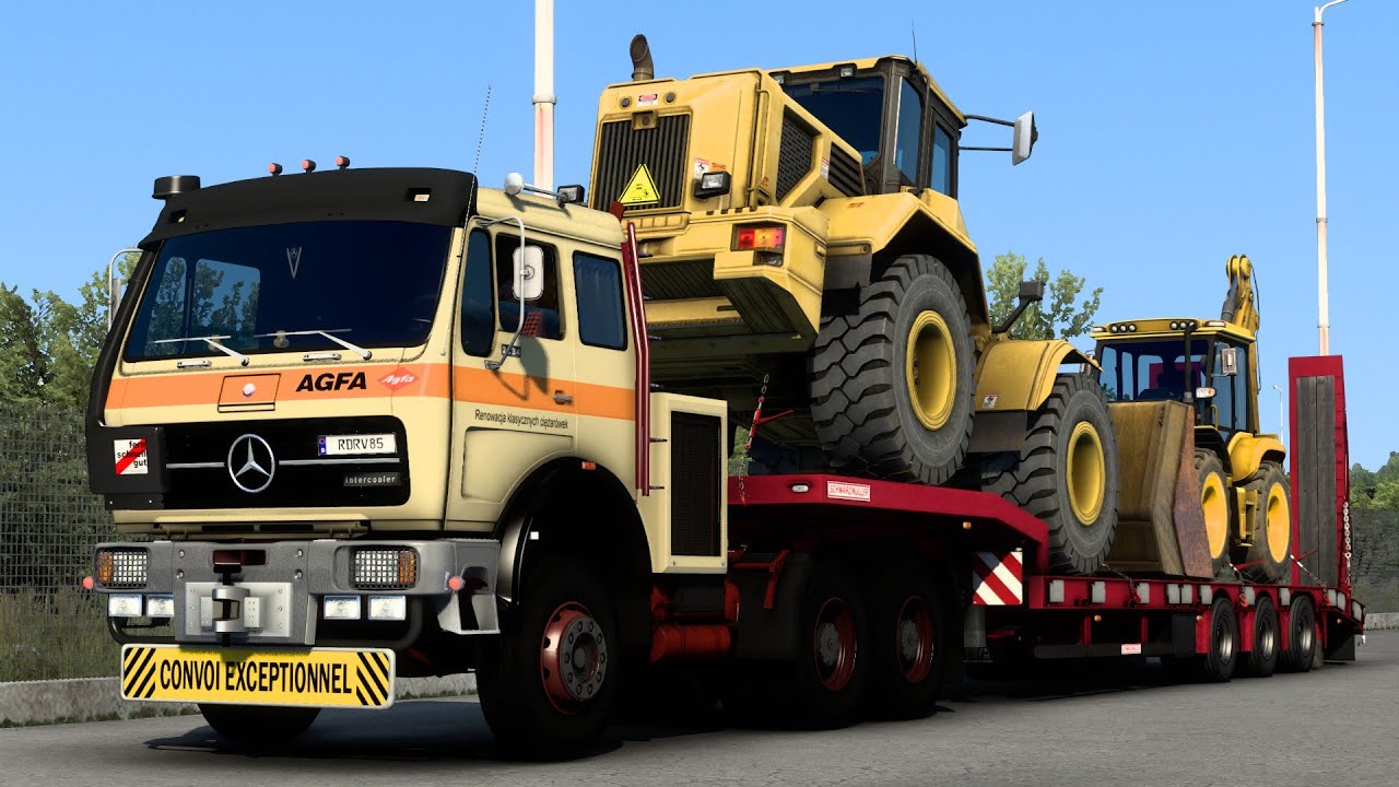 Mercedes 1632 NG | Mods | 1.42 Euro Truck Simulator 2 Gameplay