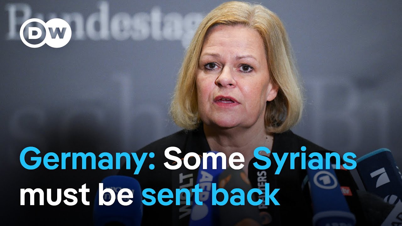 Germany considers removing some Syrians' protected status | DW News