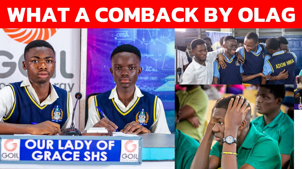 Herh😱🔥 What A Comeback By OLAG By Beating Prempeh And KUMACA With Riddles | #NSMQ2025