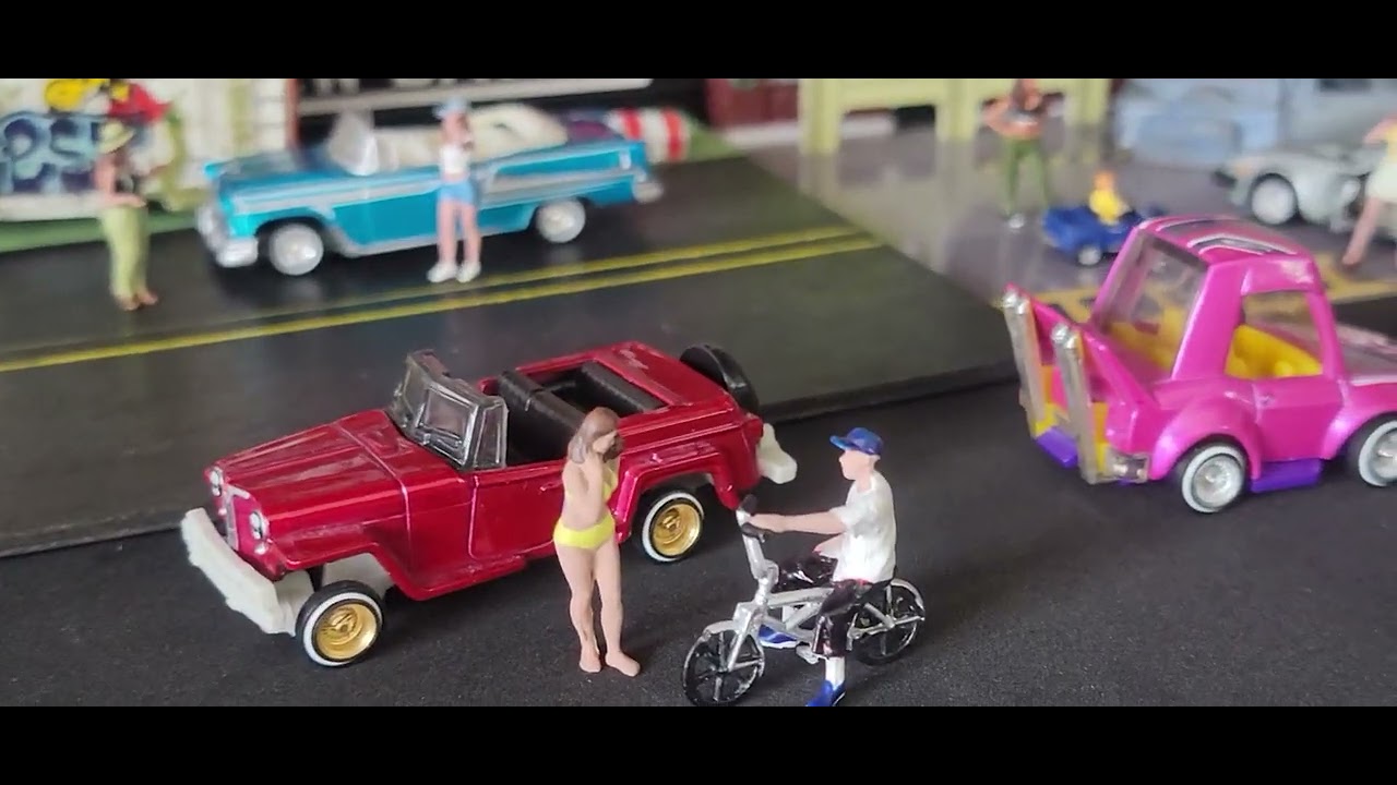 Some of my lowrider diecast 1/64