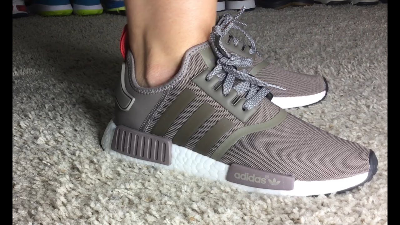 Adidas NMD_R1 Multi Upclose look and on feet