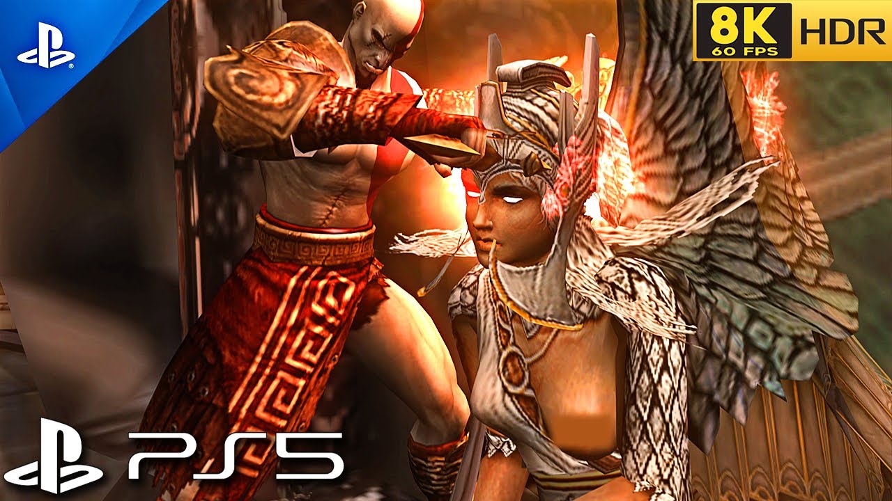 (PS5) GOD OF WAR 2 - Kratos vs Sisters of Fate | ULTRA High Graphics Gameplay [8K 4K 60FPS HDR]