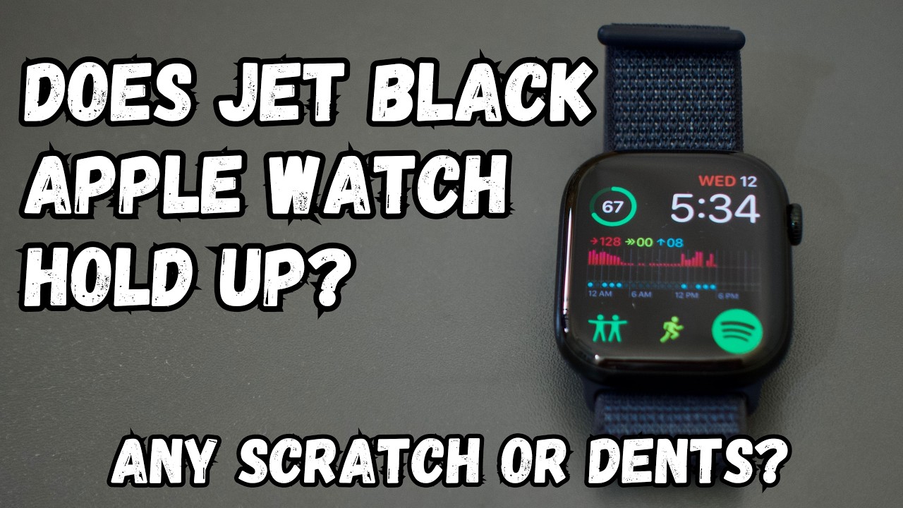 Does Jet Black Apple Watch hold up? | Scratch, Damage & Durability on an Apple Watch Series 10 & 11
