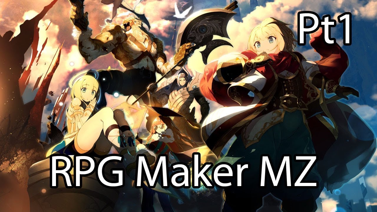 ASMR Let's Make a Game | RPG Maker MZ Pt1