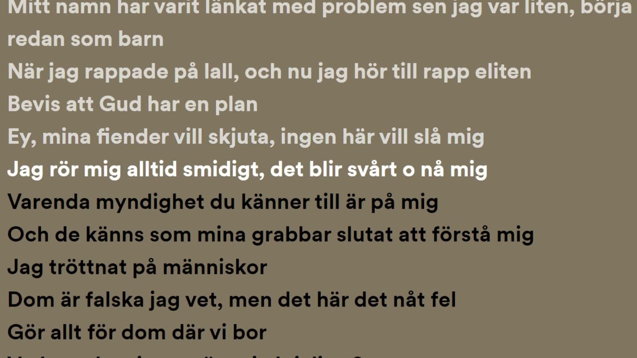 HAVAL - Lojalitet (Lyrics)