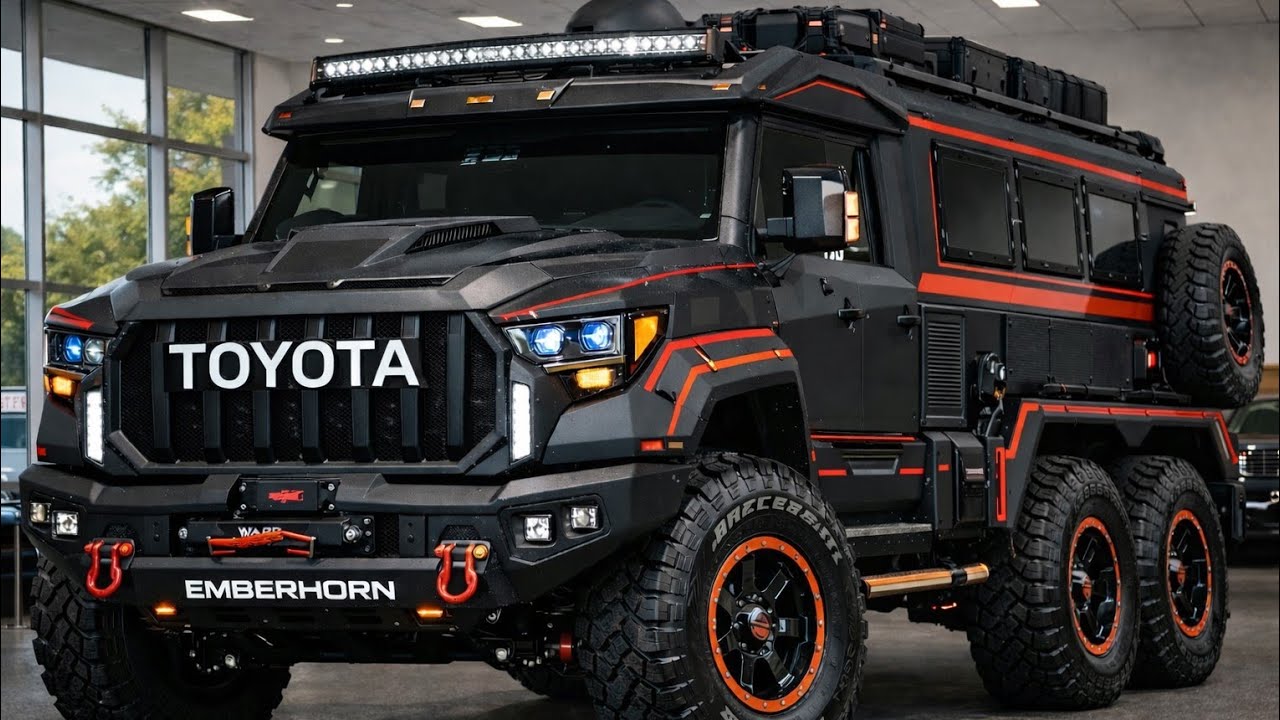 2026 Toyota 6×6 EMBERHORN – America’s Most Insane Adventure Motorhome