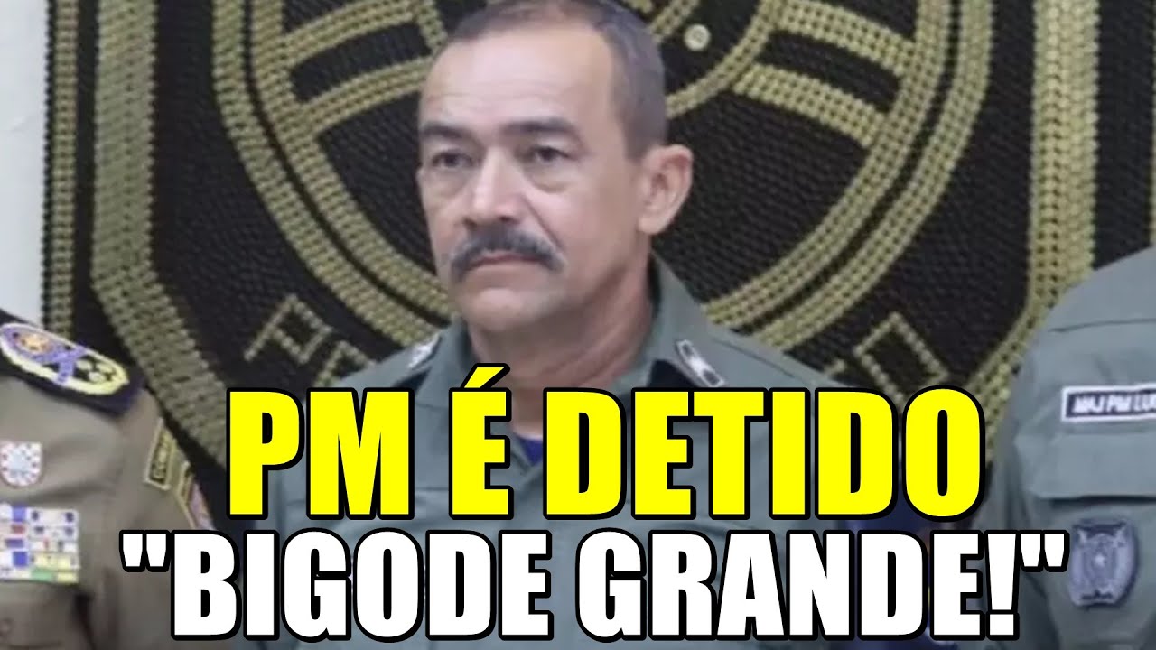 SARGENTO É PR3S0 POR ESTAR COM BIGODE GRANDE