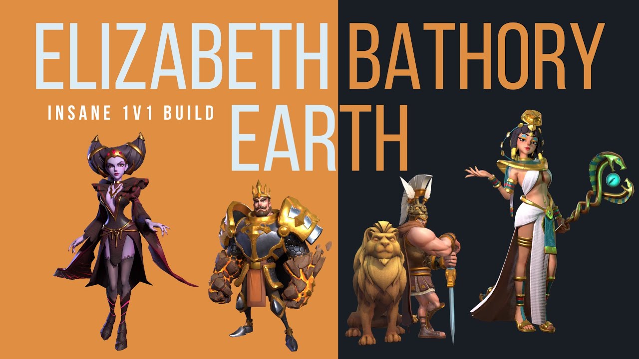 EARTH BUILD WITH ELIZABETH BATHORY | Best 1v1 team ever? | Infinity Kingdom Builds & Guides