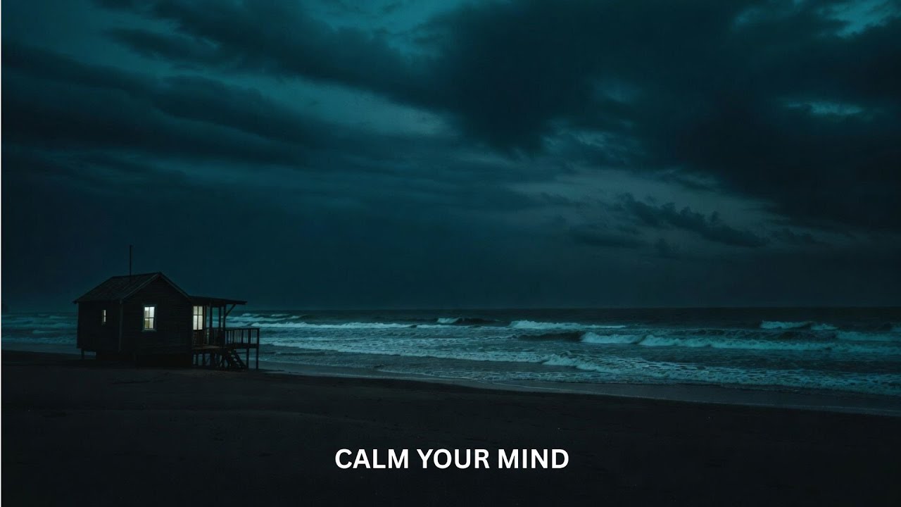 Ocean Waves for Deep Sleep | Soothing Waves Crashing on Beach | 8H White Noise for Insomnia Relief